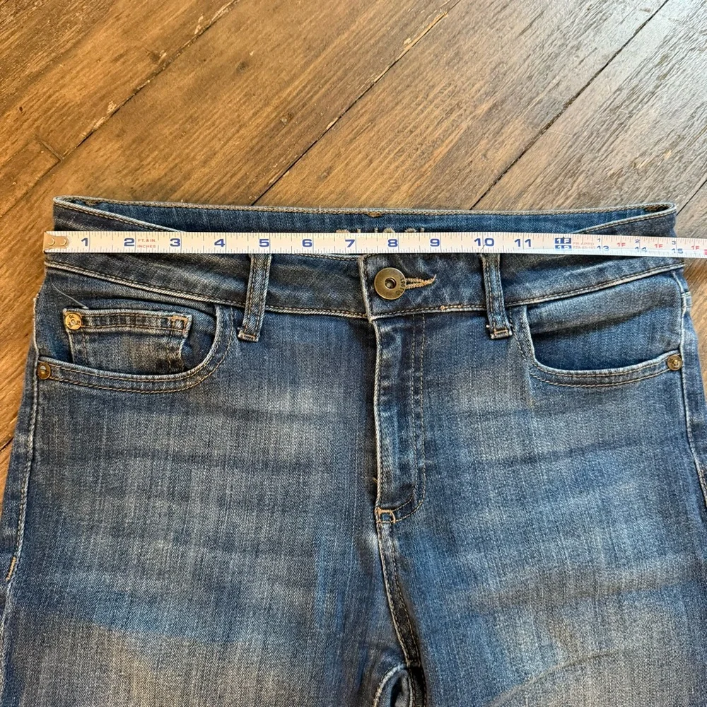 DL1961 Women's Margaux 28” Insta Sculpt Skinny Deep Indigo Jeans Size‎ 29 Chic